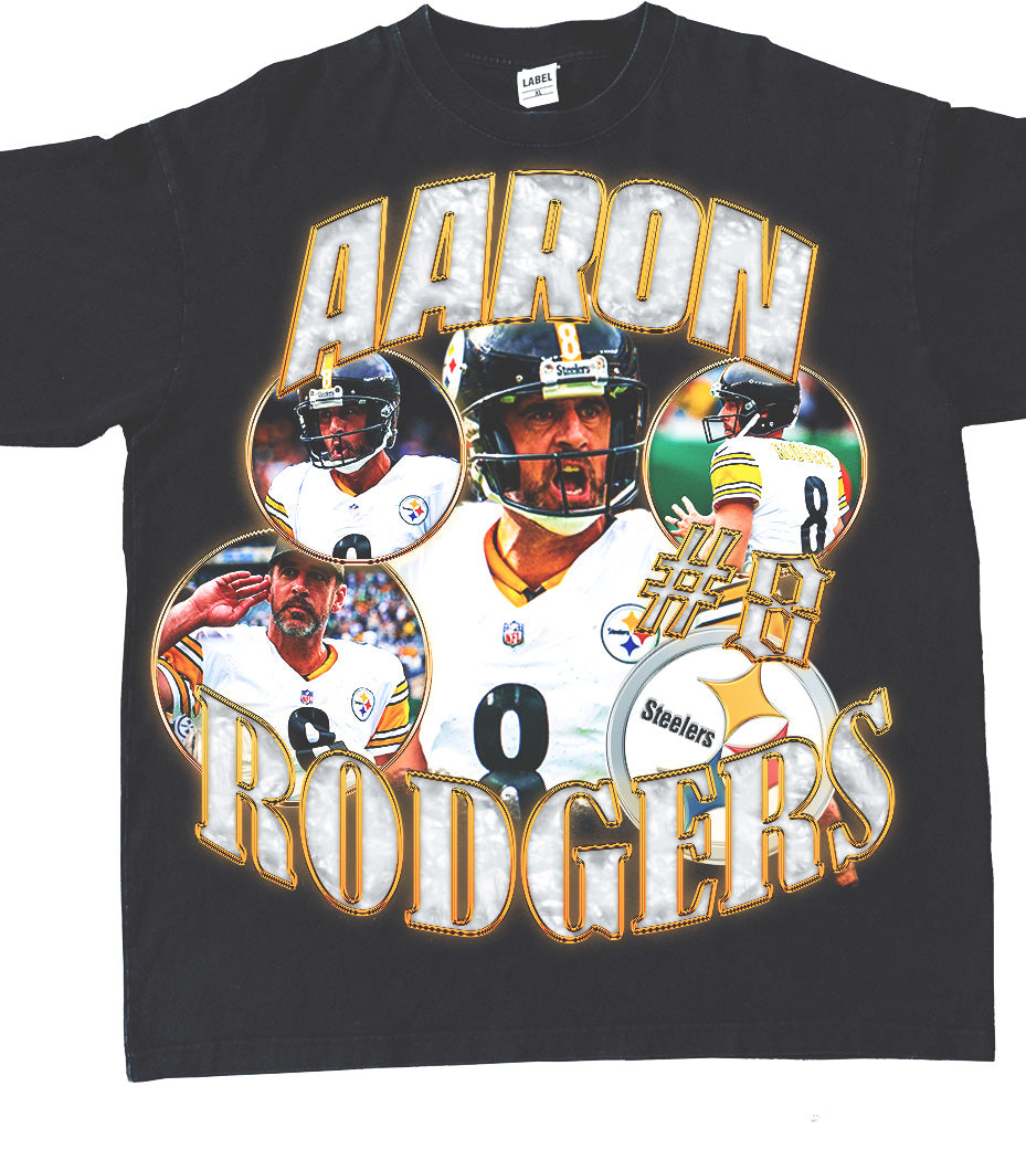 AARON RODGERS STEELERS GRAPHIC TEE