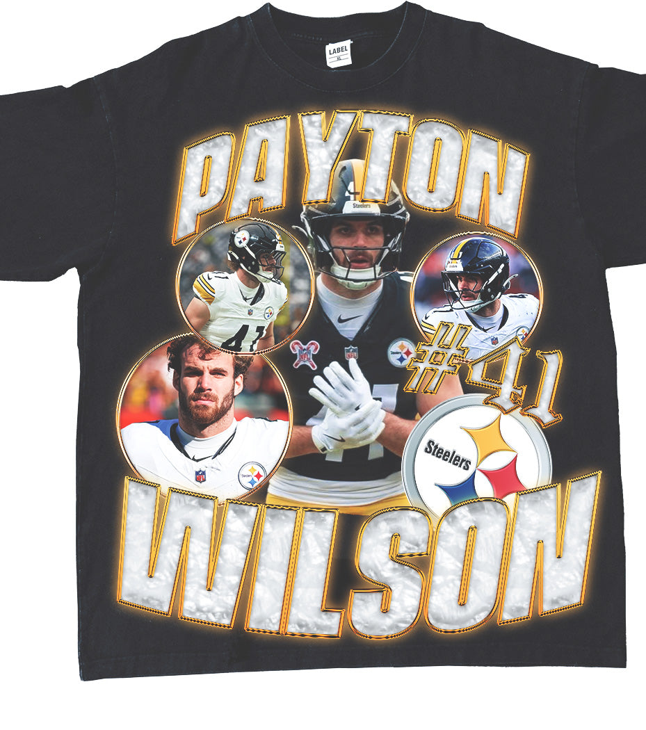 PAYTON WILSON STEELERS GRAPHIC TEE