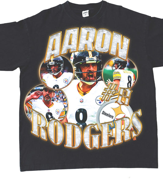 AARON RODGERS STEELERS GRAPHIC TEE