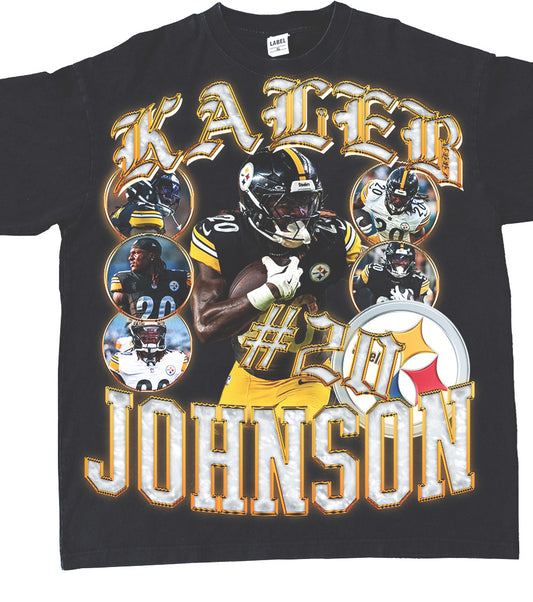 KALEB JOHNSON STEELERS GRAPHIC TEE
