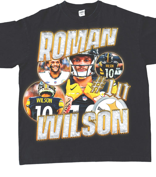 ROMAN WILSON STEELERS GRAPHIC TEE