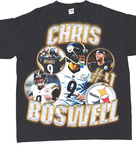CHRIS BOSWELL STEELERS GRAPHIC TEE
